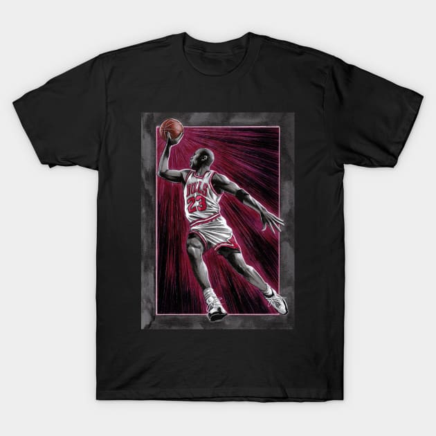 Michael Jordan T-Shirt by Jomeeo